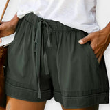 Pantaloni Scurți cu Curea Reglabilă