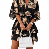 Carla - Rochie Florală Scurtă