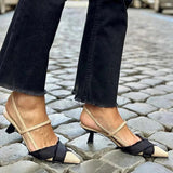 Florette - Pantofi slingback eleganți