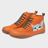 Kitty - Botine din piele pentru iubitorii de pisici