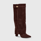 Botine Înalte cu Design Elegant
