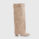 Botine Înalte cu Design Elegant