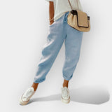 Helga | Pantaloni din in eleganți pentru timp liber