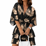 Carla - Rochie Florală Scurtă