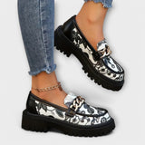 Sandra - Mocasini retro cu stil