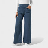 Irene - Pantaloni din denim cu croi larg