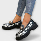 Sandra - Mocasini retro cu stil
