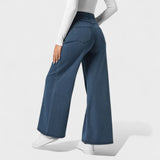 Irene - Pantaloni din denim cu croi larg