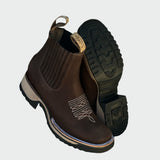 Botine cowboy din piele