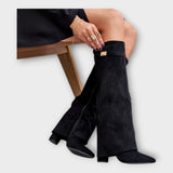 Botine Înalte cu Design Elegant