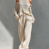 Camilla | Conjunto modern din tricot și in