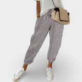 Helga | Pantaloni din in eleganți pentru timp liber