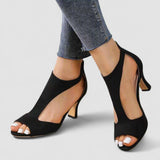 Heidrun - Sandale elegante și confortabile cu toc