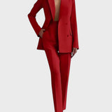Olívia - Compleu de Blazer și Pantaloni