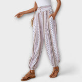 Scarlett | Pantaloni cu model etnic