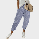 Helga | Pantaloni din in eleganți pentru timp liber