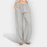 Ivana | Pantaloni de vară din in confortabili