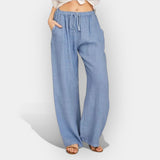 Ivana | Pantaloni de vară din in confortabili