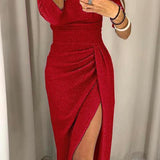Natália - Rochie elegantă cu umerii descoperiți