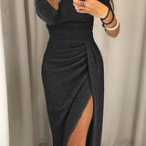 Natália - Rochie elegantă cu umerii descoperiți