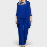 Constanza - Set de Tricot de 3 Piese cu Cardigan
