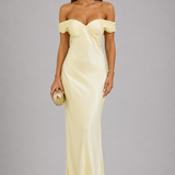 Bárbara - Rochie Maxi din Satin