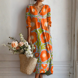 Cátia - Rochie Florală Fermecată