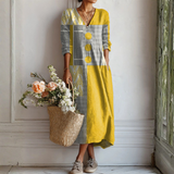 Paula - Rochie din In Relaxată