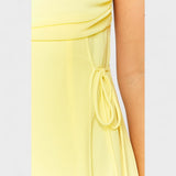 Flóssi - Rochie maxi galbenă