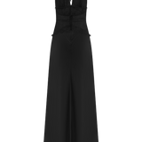 Velina - Rochie din dantelă și satin