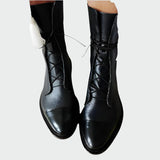 Botine ortopedice din piele
