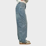 Valéria - Pantaloni din denim largi