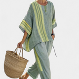 Lorena - Conjunto Boho din In și Bambus