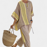 Lorena - Conjunto Boho din In și Bambus