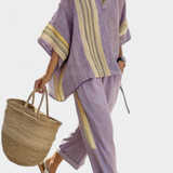 Lorena - Conjunto Boho din In și Bambus