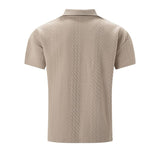 Cămașă Polo - Textură Jacquard Relaxată