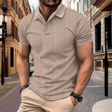 Cămașă Polo - Textură Jacquard Relaxată