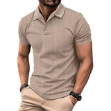 Cămașă Polo - Textură Jacquard Relaxată