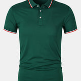 Cămașă Polo - Închidere cu Buton din Tricot