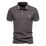 Polo - Guler Structurat Rayat