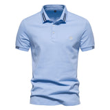 Polo - Guler Structurat Rayat