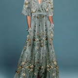 Rute - Rochie maxi florală elegantă
