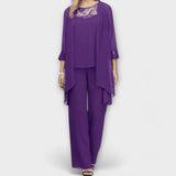 Constanza - Set de Tricot de 3 Piese cu Cardigan