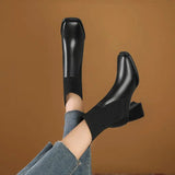Cátia - Botine elegante cu platformă