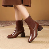 Cátia - Botine elegante cu platformă