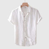 Cămașă - Amestec Ușor Croi Relaxat