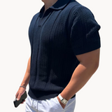 Cămașă - Tricou cu Guler Deschis