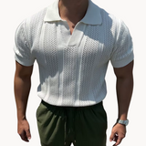 Cămașă - Tricou cu Guler Deschis