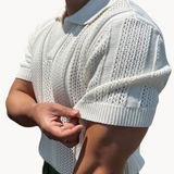 Cămașă - Tricou cu Guler Deschis