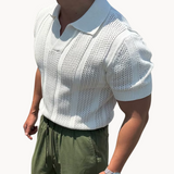 Cămașă - Tricou cu Guler Deschis
